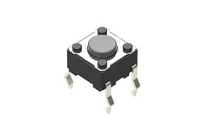 6.0×6.0×4.3mm тактови превключватели 1.57N